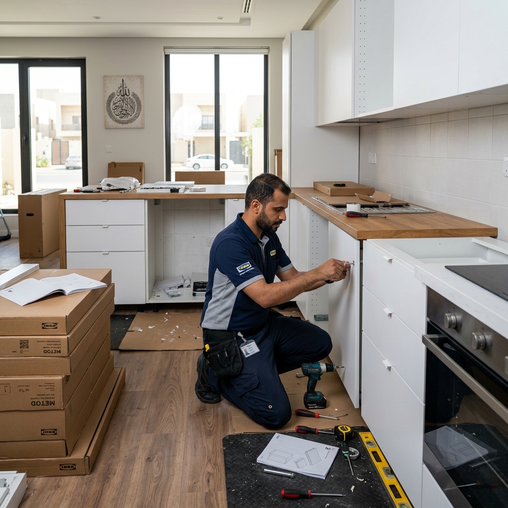 فني تركيب مطابخ ايكيا IKEA في جدة